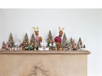 15690 Hr. & Fru Rudolf 2021 fra Medusa på hylde med juletræer - Tinashjem